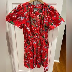 EUC Anthropologie Somerset Mini Dress Size Large